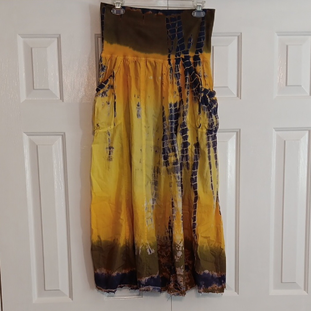 Baba Tie Dye Maxi Skirt - Medium